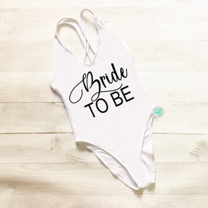 Bachelorette Bathing Suit. Bride Swimsuit. Bride Bathing Suit. Bride To Be Swim. One Piece Swimsuit. Honeymoon Swimwear. Bridesmaid Swim. 15 image 1