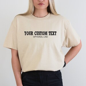 Personalized Text Shirt, Custom T-shirt, Custom Shirt, Custom Tee, Custom Birthday Shirt, Custom Unisex Shirts, Personalized T-Shirt,