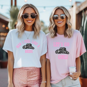 Man I Feel Like A Bride Shirt, Bridesmaid Shirts, Bridal Tank Top, Cowgirl Bachelorette Shirt, Lets Go Girls Shirts, Bride Squad Tee,