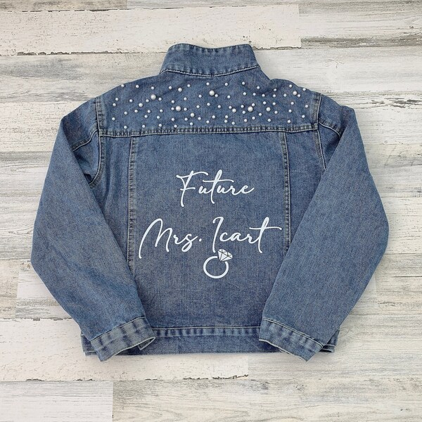 Future Mrs Jean Jacket - Etsy