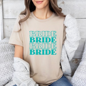Bride Shirt, Wedding Shirts, Bachelorette Party Shirts, Bride Gift, Bride Squad Shirt, Wedding Party Tshirt, Bridal Party Shirts, Bridesmaid