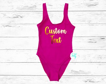bride one piece swimsuit with padding