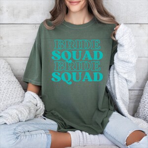 Bride Squad Shirts, Bridal Party Shirts, Squad Shirt, Wedding Shirt, Bridesmaid Proposal Gift, Bachelorette Party Shirts, Bridesmaid Shirts