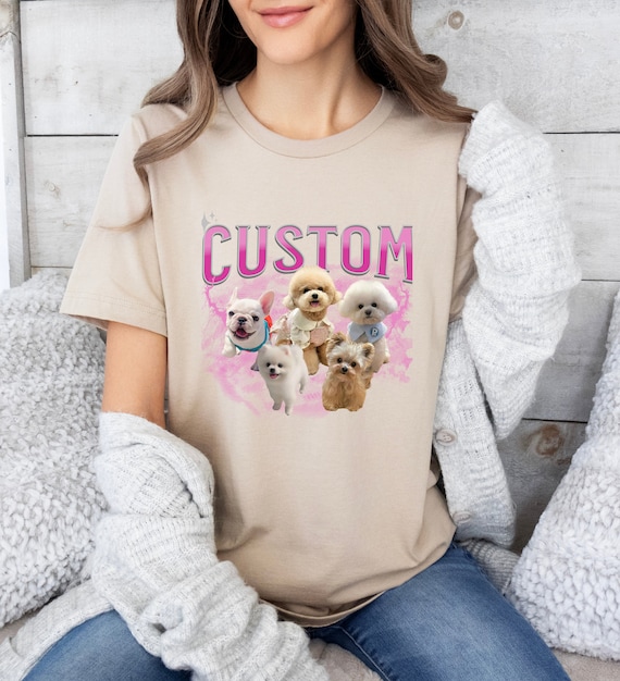 Custom Personalized Dog Shirts For Women Custom Personalized Dog