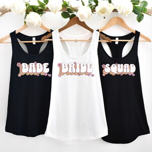 Braut Tank Top, Stammes Tank Top, Brautjungfer Tank Top, Braut Tank Top, Team Braut Tank Top, Hochzeit Tanks, Junggesellinnenparty Tank Top, Kader