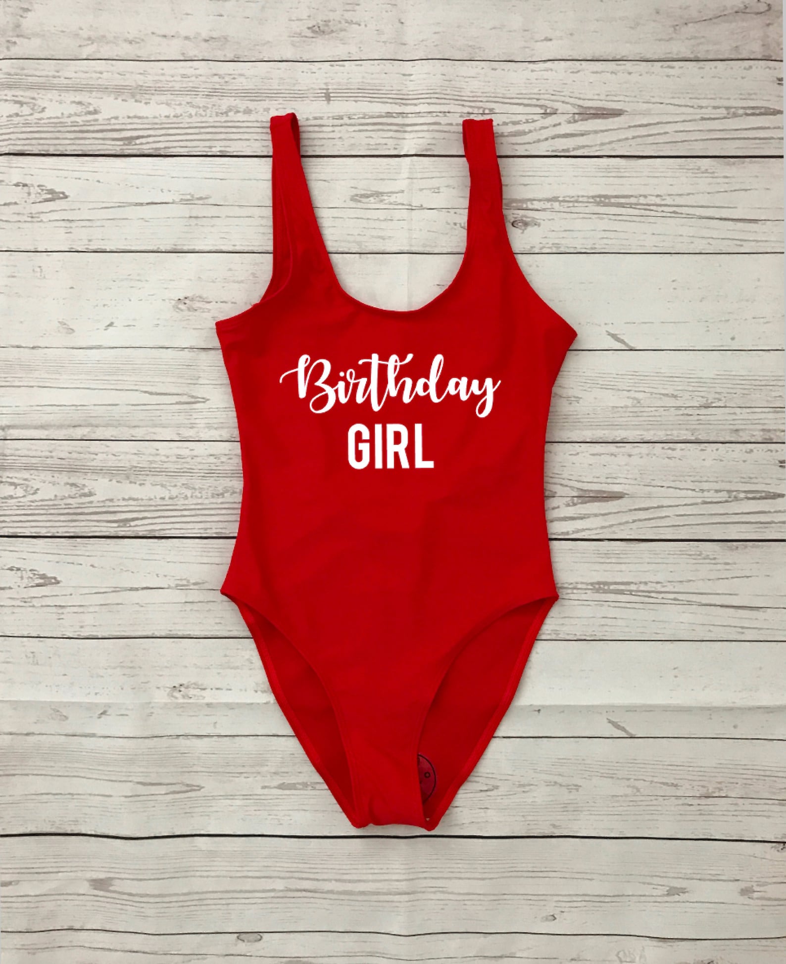 Birthday Girl Swimsuit. Beach Bathing Suit. One Piece Etsy