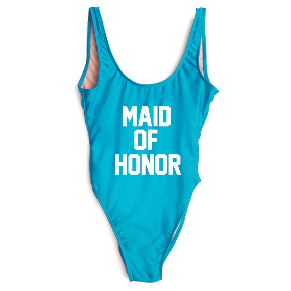 maid of honor bathing suit