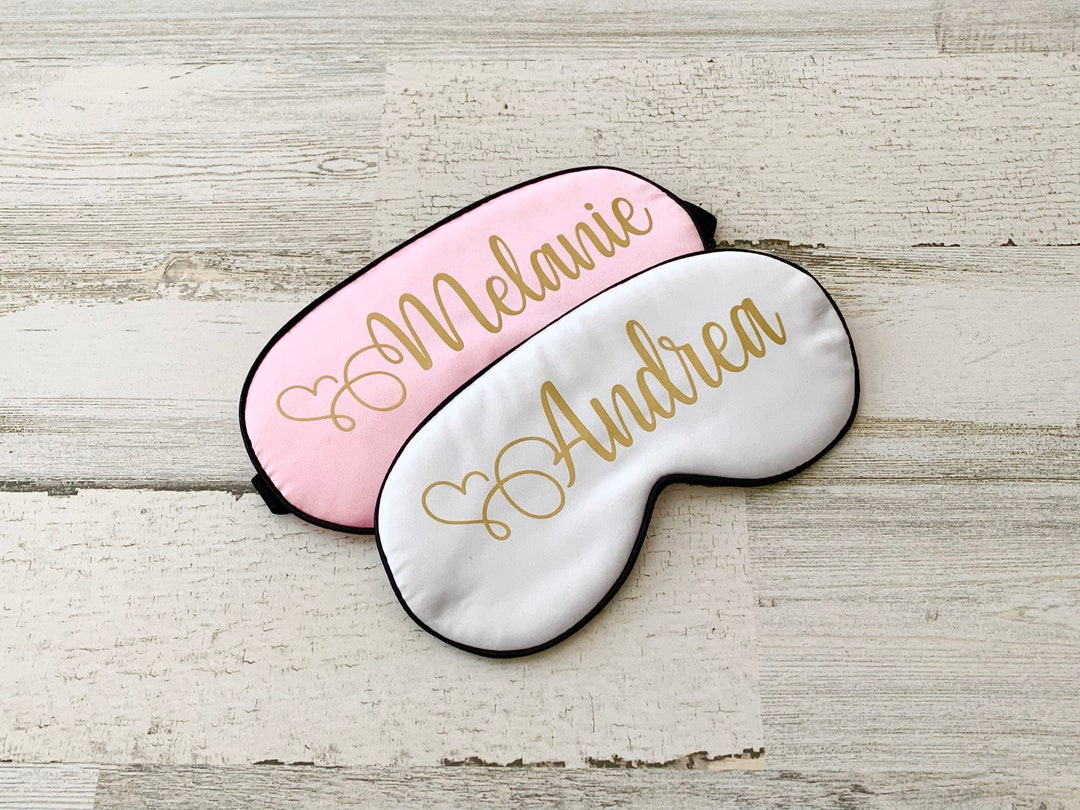 Bridesmaid Sleep Mask, Personalized Sleep Mask, Bridesmaid Proposal
