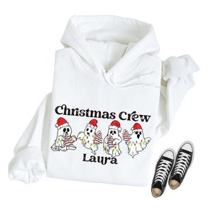 Custom Christmas Family Hoodie, Custom Christmas Tee,Matching Christmas Shirt, Custom Name Matching Family Sweatshirts, Matching Family Tee