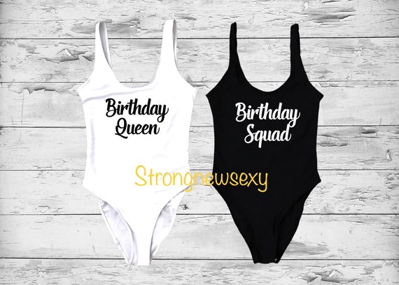 birthday queen swimsuit