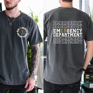 ER Nurse Shirt, Gift For Male Nurse, Emergency Nurse Shirt, Emergency Department Shirt, Emergency Shirt, Emergency Department,