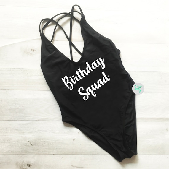 birthday squad bathing suits