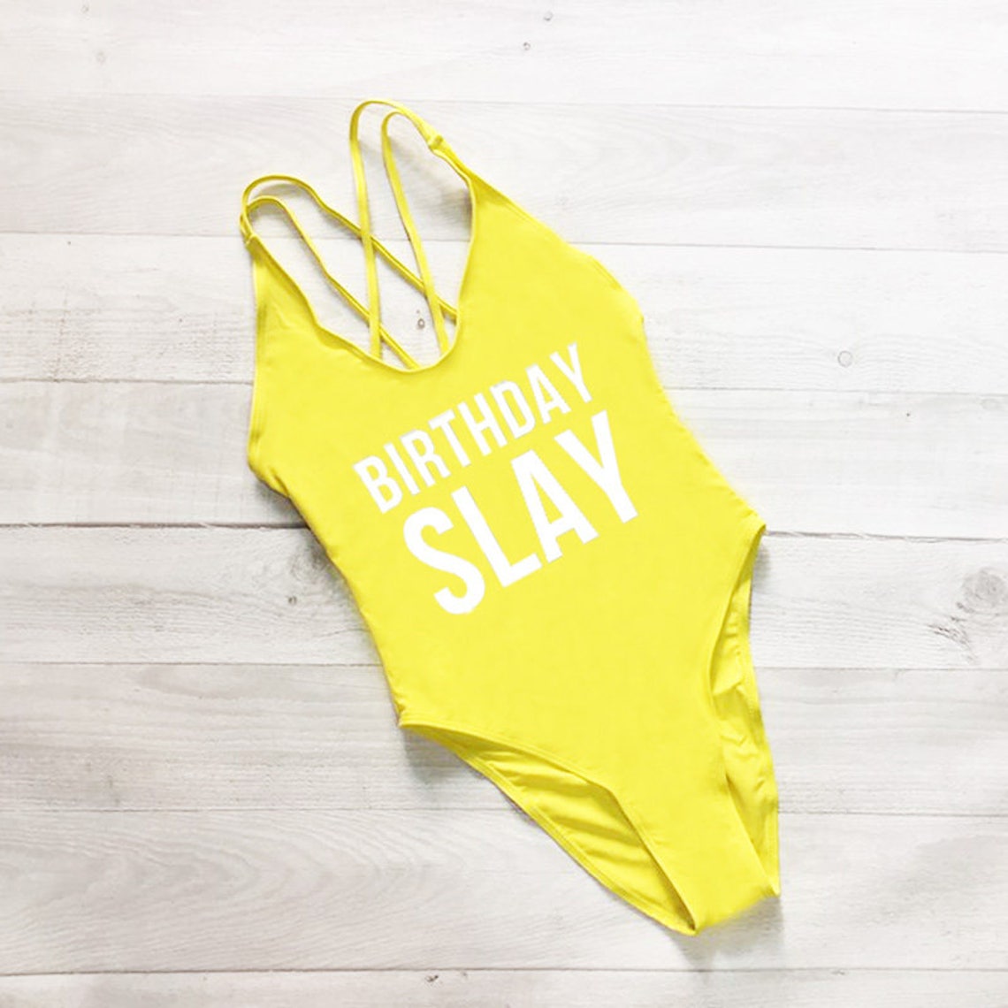 Birthday Slay Swimsuit. Birthday Swimwear. Bachelorette Etsy