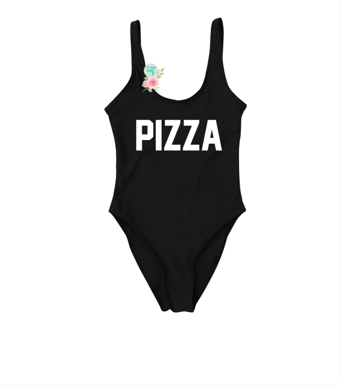Pizza Swimsuit. Bride Swim. One Piece Swimsuit. Bride | Etsy