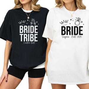 Bride Shirt, Bachelorette Party Shirts, Bridal Party Shirts, Bridesmaid Gift, Bride Tribe Shirt, Wedding Party Tee, Bridal Party Shirt
