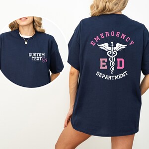 Emergency Nurse Shirt ER Nurse Shirt New Nurse Grad Gift Emergency Room Shirt Emergency Department Shirt Emergency Department Shirt ED Shirt