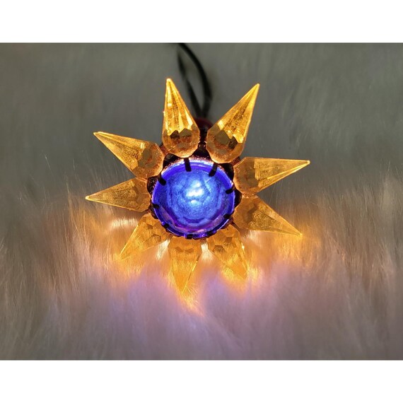 Vintage Matchless USA 9 Point Wonder Star C6 Bulb Blue Cobalt Tested