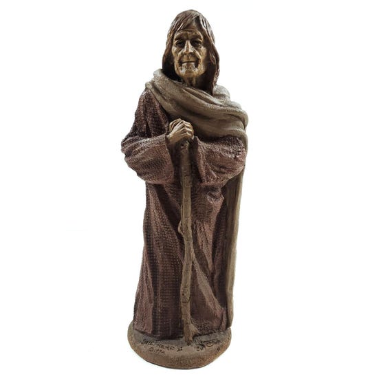 Vintage 1992 Tom Clark Cairn Studio Nativity Christmas Figurine Shepherd II