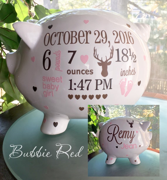 baby banks personalized