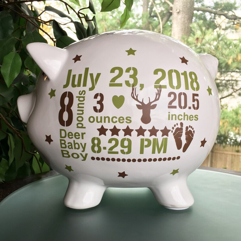camo piggy bank