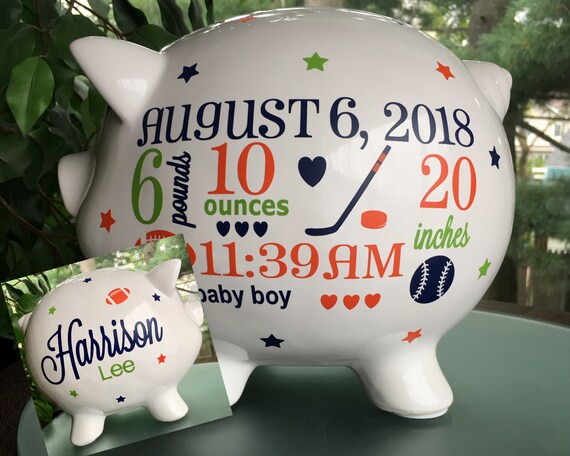 baby banks personalized
