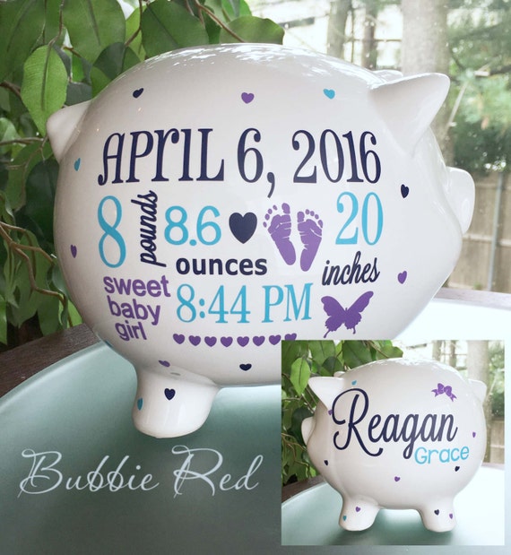 piggy bank for baby girl