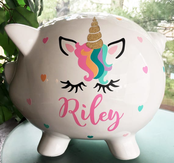 piggy bank for baby girl