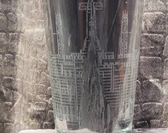 Star Wars - Jedi Order and Jedi Temple - Laser Geätztes Pint Glas