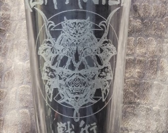 Iron Maiden Senjutsu - Laser Etched Pint Glas