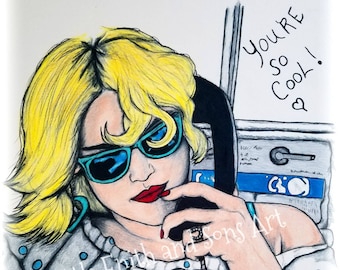 You're So Cool  - True Romance Movie Character Art Prints, Magnet or Sticker - Alabama Worley