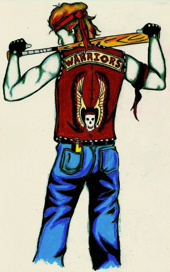 THE WARRIORS Movie Character Art Print Cult Film Birthday Etsy