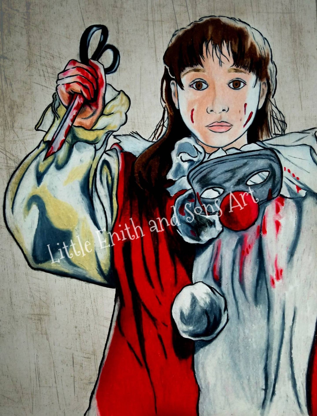 Jamie Lloyd Halloween Movie Character Art Print Michael Myers Horror