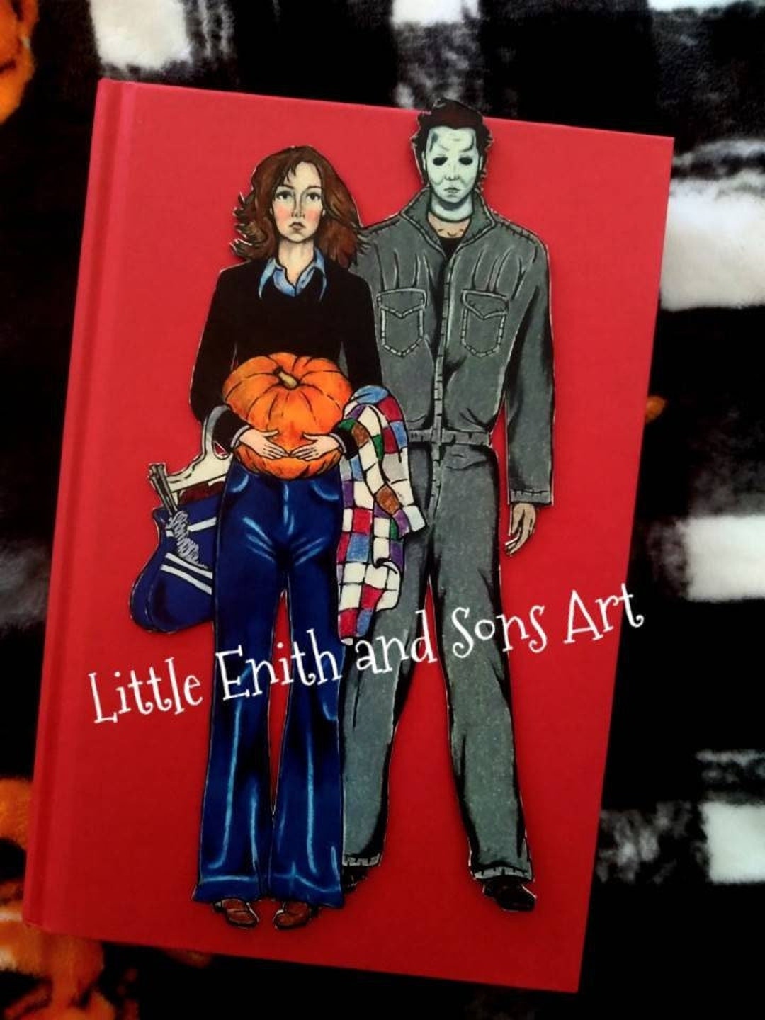 Michael Myers & Laurie Strode Halloween Bookmark Paperdoll Etsy