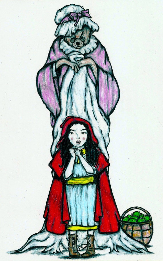the wolf and little