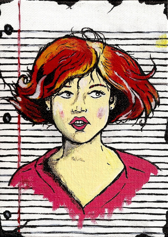 CLAIRE The Princess: The Breakfast Club - Movie Character Print, Magnets and Stickers - High School Art