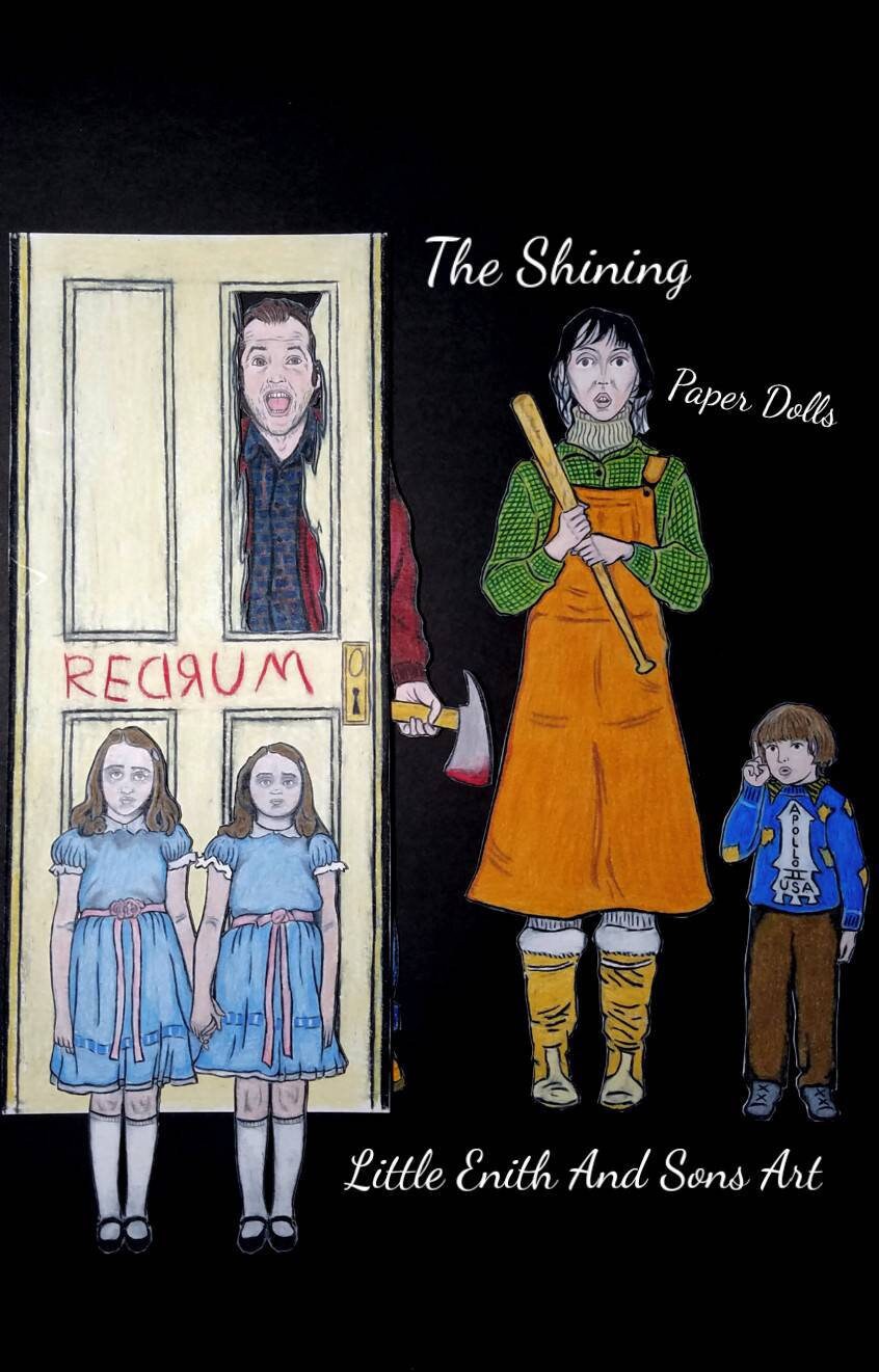 The Shining Paper Dolls Jack Torrence Wendy Torrance Danny - Etsy
