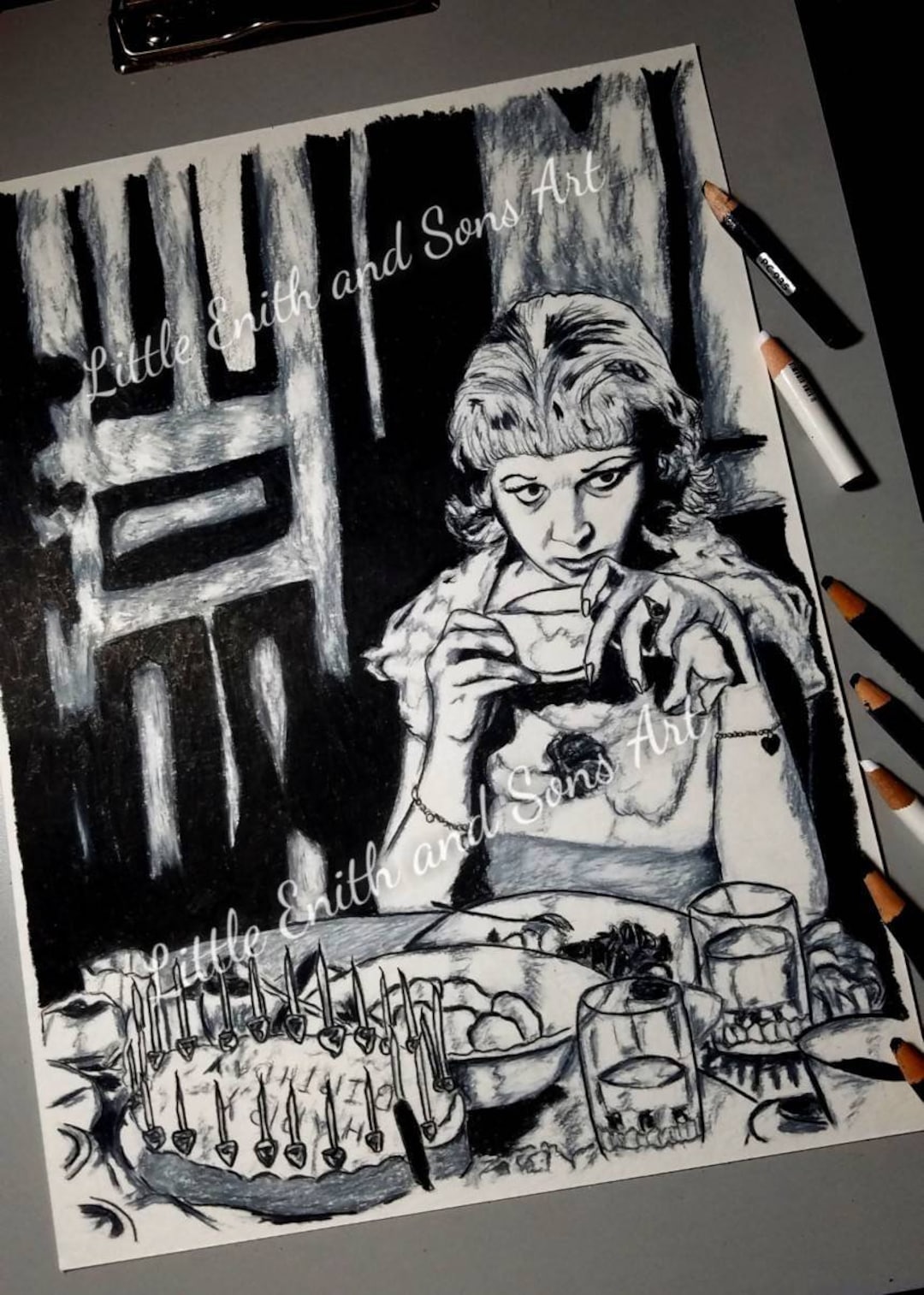 Blanche Dubois A Streetcar Named Desire Movie Character Art Print