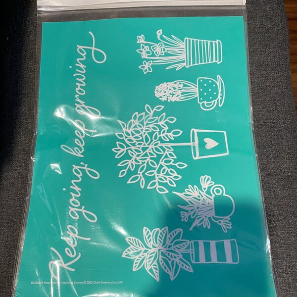 Chalk Couture Transfer Retired Etsy