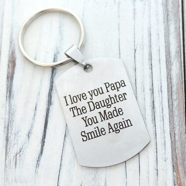 Custom Any Wording or Design Your Personal Message to Anyone Customized Personalized Engraved Key Chain