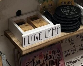 I Love Lamp Sign, Funny Movie Quote Decor