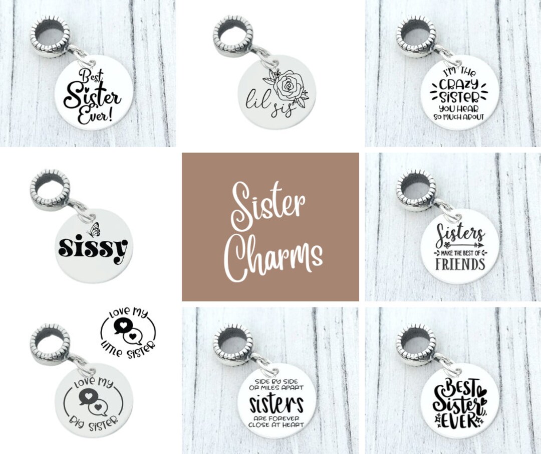 Sister Sisters You Choose Personalized Custom Engraved Sterling Silver ...