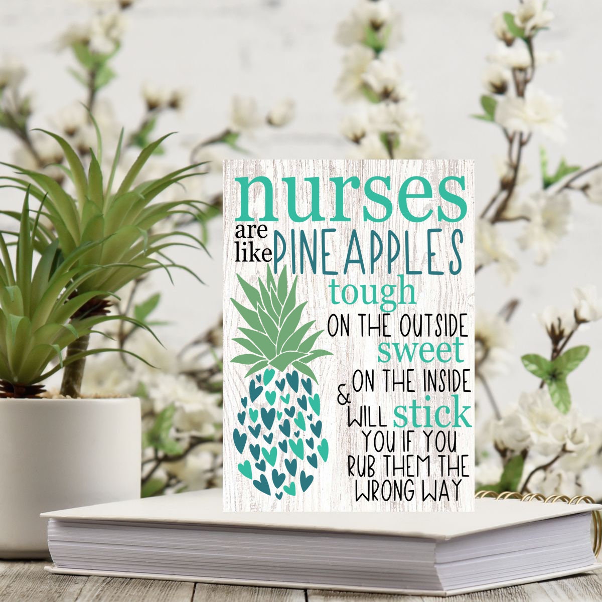 Nurses Are Like Pineapples' Lunch Bag