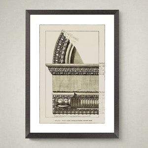 3 Set Italian Architecture Print, Architecture Elements Print ...
