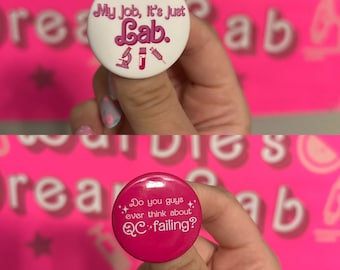 Medical Laboratory Week 2024 Pins/Buttons 1.5” Pin Back/ free shipping orders 55+ FREESHIP55