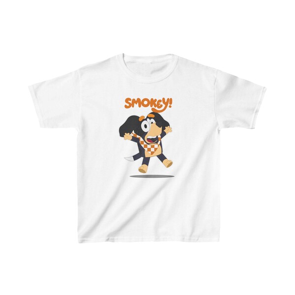 Tennessee White Smocked Baby/Boys Tee main image 1