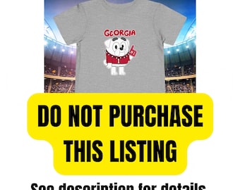 Toddler Short Sleeve Tee Shirt Georgia Dog- See description