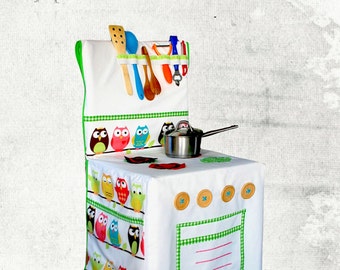 Patrón de Costura en PDF: Funda para Silla de Horno Infantil Tallas S-M-L