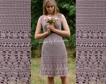 Taupe color summer dress, crochet cocktail dress, party dress knee length, crochet dress sleeveless, dress for wedding, cocoa color dress