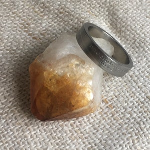 Tumbled Recycled Steel Rings
