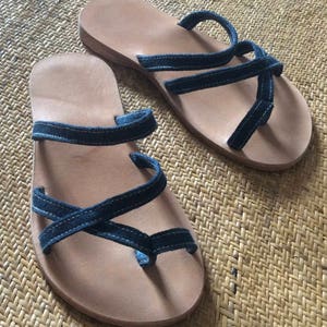 Hemp Strappy Sandals image 6